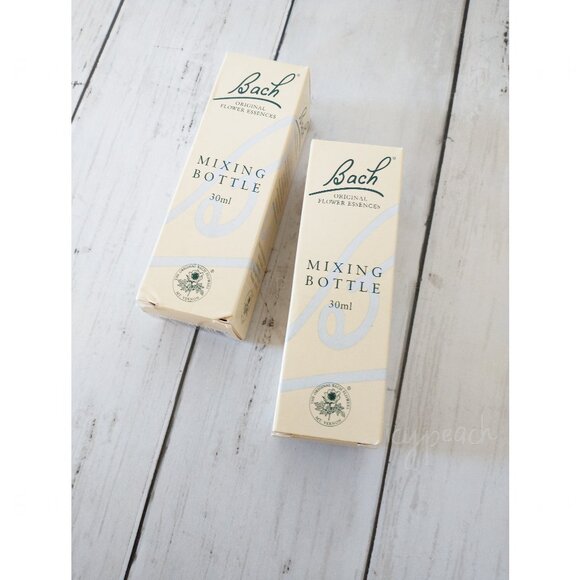 Bach Flower Essences 2 Pack Empty Mixing Bottles New 30ml Amber Glass w/ Dropper - Picture 3 of 9